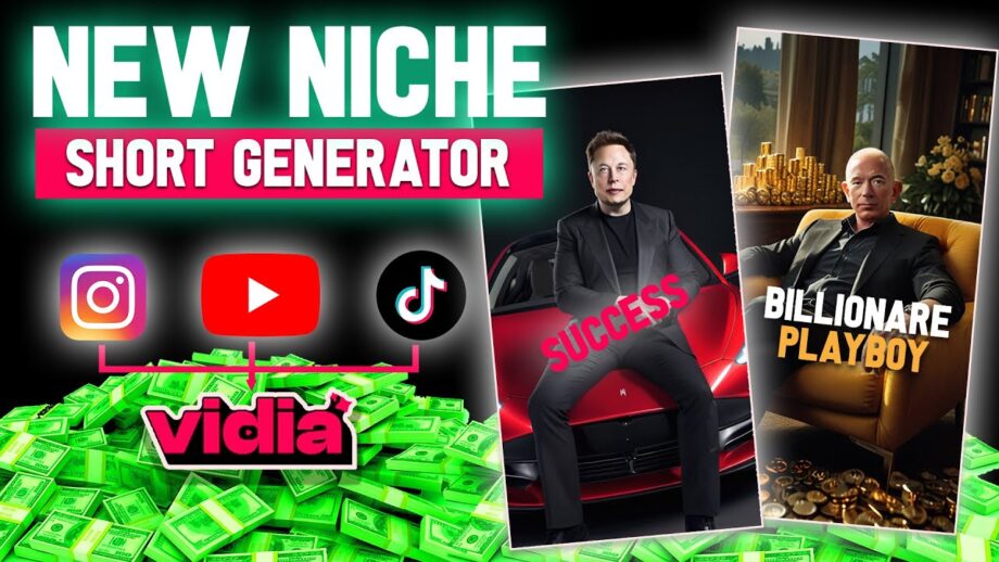 New Niche!  Passive INCOME with New Automation AI tool | Youtube & Tiktok Automation