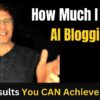 How Much Passive Income I Made from ai Blog Automation