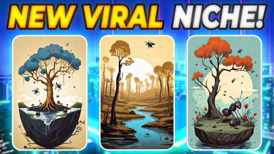 Make PASSIVE INCOME with NEW VIRAL NICHE | YouTube and TikTok Video Creation with AI
