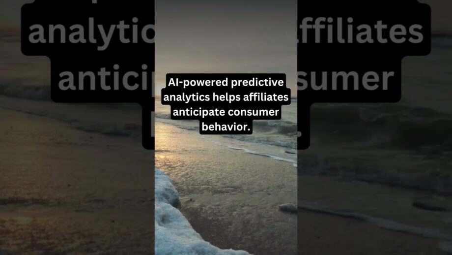 AI and Predictive Analytics: The Future of Affiliate Marketing 💯🔥🚀: Fact 97