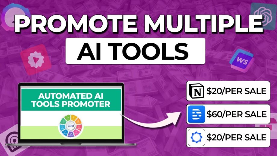 Automated Affiliate Marketing: Promote Multiple AI Tools with One System