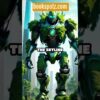 Year 3211: The Rise of AI Robot-Shaped Friendly Tree Monsters #future #shorts