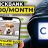 Create 100 ClickBank Affiliate Blogs in 2 Minutes that makes $4,500/Month