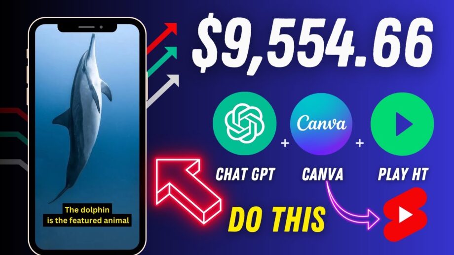 How to make PASSIVE income with a FACELESS AI automated channel (chatgpt & canva)