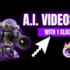 AI Video Generator 🤖🎥 Creates Unlimited Affiliate Marketing Videos With AI Captions + AI Voiceover