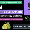 GenAI Financial Advisor | Building Investment Strategies using GenAI [ LLM + RAG ] Python Langchain