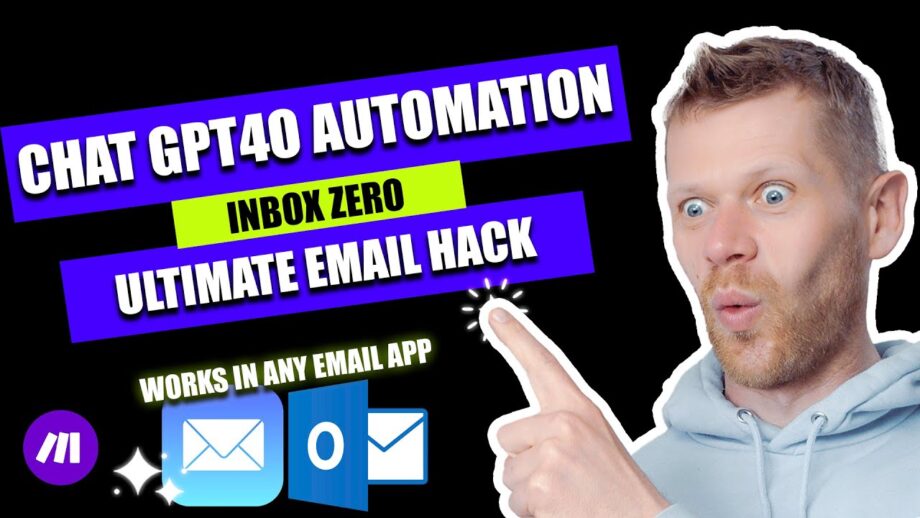 Custom GPT4o AI assistant manages my inbox || Make.com automation tutorial