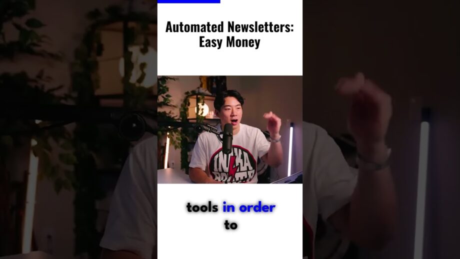 Automated newsletters  easy money - #ai #artificialintelligence #newsletter #shortsfeed