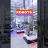 Fully automated warehouses with AI robots #technology