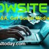 NOWSITE AI: How-To Tuesday, Live Q&A, Get Social Media Views