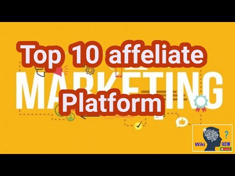 Top 10 affeliate marketing platform according to artificial intelligence A.I.