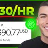 Easiest ChatGPT Side Hustle Nobody Talks About! (Make Money Online 2024)