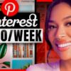 Make $1750+ Per WEEK With Pinterest Affiliate Marketing (Beginners Guide)