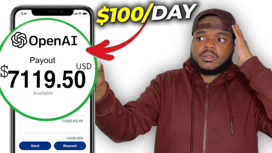 LAZY AI Side Hustle To Start To Make $100 Per Day (Make Money Online)