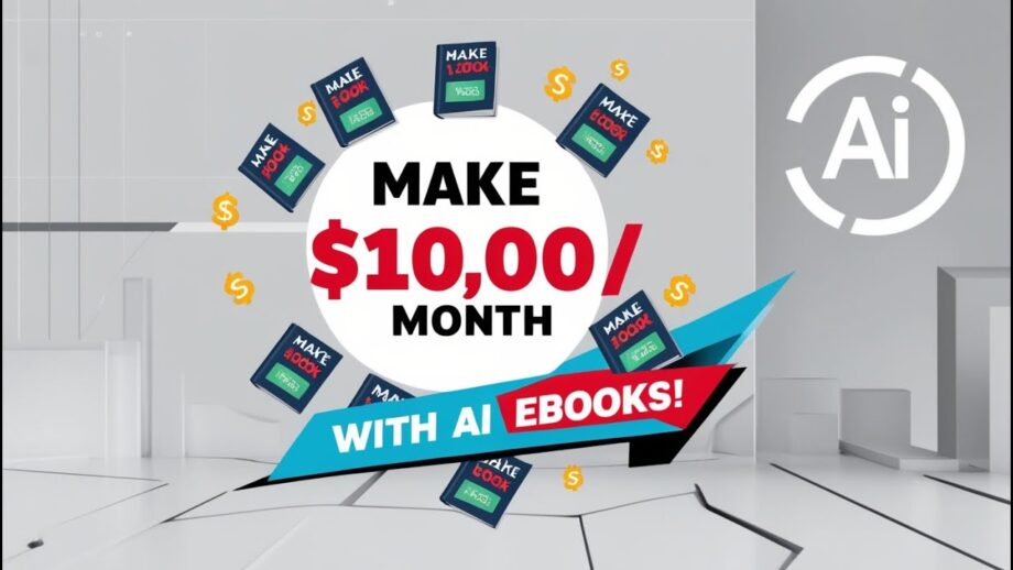 How to Make $1,000/Month with AI-Powered eBooks!