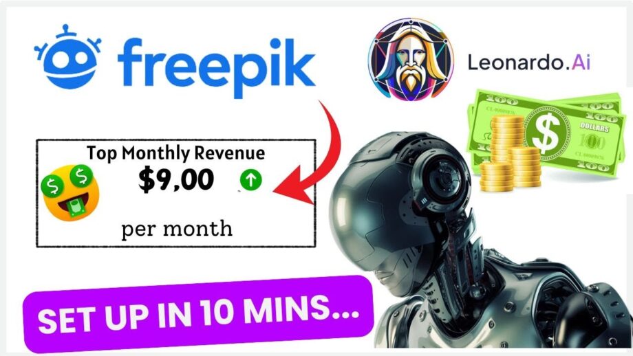 Earn Money with Freepik step by step