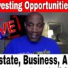 Investing Opportunities. Real Estate, Business, Ai. Financial Plan Talk