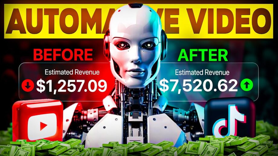 Automate Passive Income with AI: YouTube & TikTok Viral Shorts Made Easy