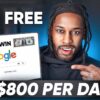 Make $3,842/Day With Google Search For FREE (Easy Side Hustle)