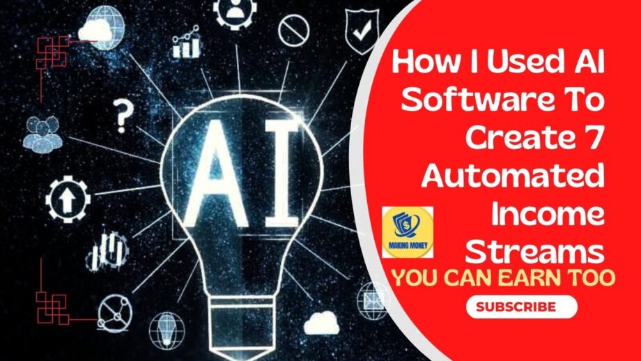 Exploring Passive Income: My Journey to Creating 7 Automated Streams Using AI Software
