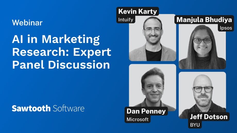AI in Marketing Research: Expert Panel Discussion