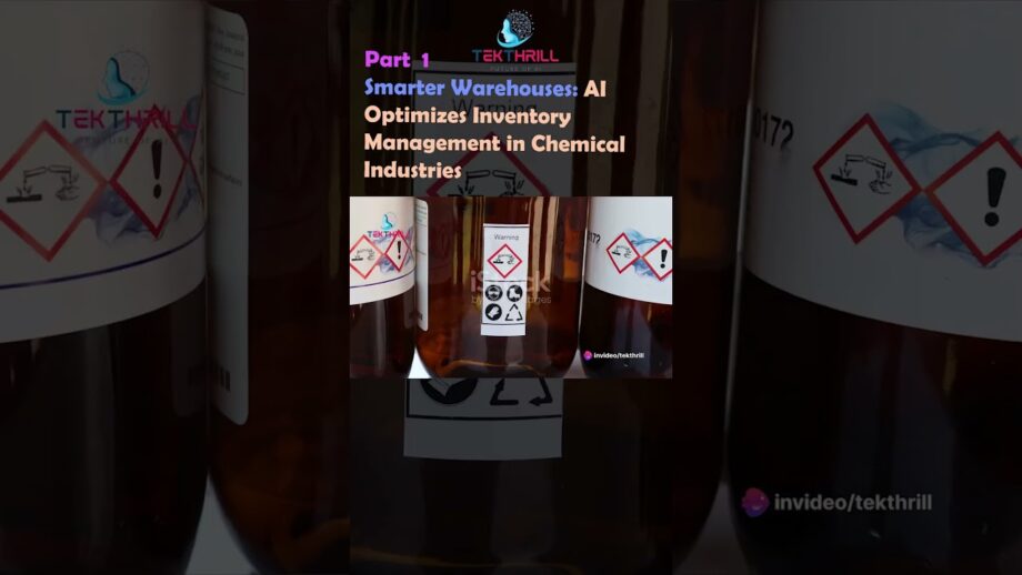 Smarter Warehouses: AI Optimizes Inventory Management in Chemical Industries! Part 1 #ai #viral