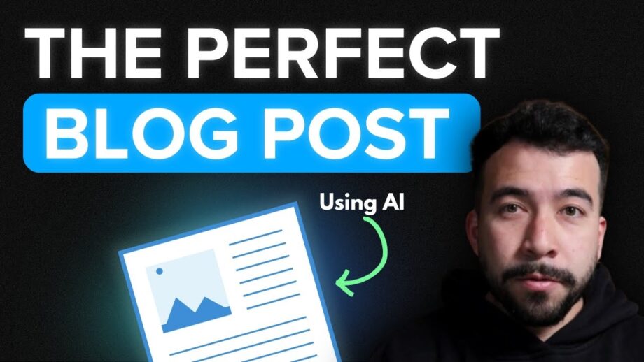 How To Write A Killer Blog Post (Using AI)