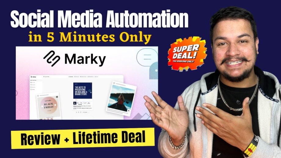 Marky AI Review: Social Media Marketing Automation Software | Appsumo Lifetime Deal