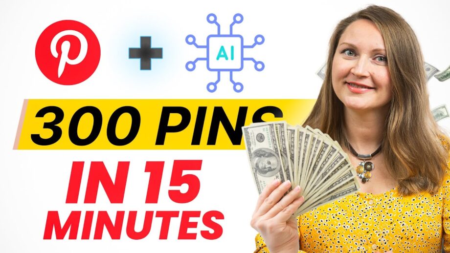 🤯 How to Use AI for Pinterest Marketing Automation: 300 Pins in 15 min!