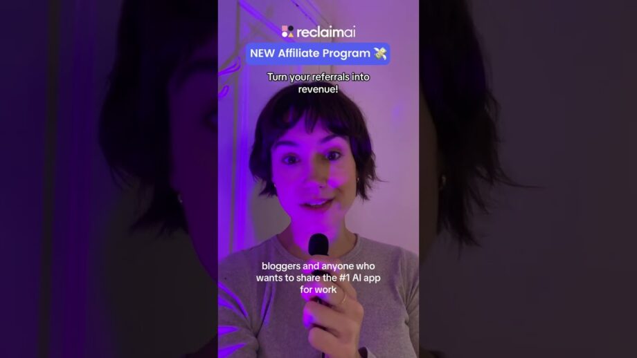 Become a Reclaim.ai affiliate partner 💸 #shorts #affiliateprogram