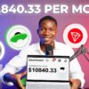 $10,000/Month Autopilot AI Side Hustle Pays Free Money & Free Crypto | Make Money Online (Cryptomus)