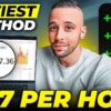 LAZY Ai Side Hustle That's Making $137/Hour (How To Make Money Online 2025)