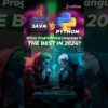 Python or Java? | Which Programming Language is THE BEST in 2024 | #Coding #Python #Java #Shorts