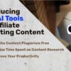 Best AI Tools for Plagiarism Free Content Writing | Affiliate Marketing [2024]