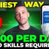 Laziest AI Side Hustle to Make Money FROM YOUR PHONE ($900/Day)