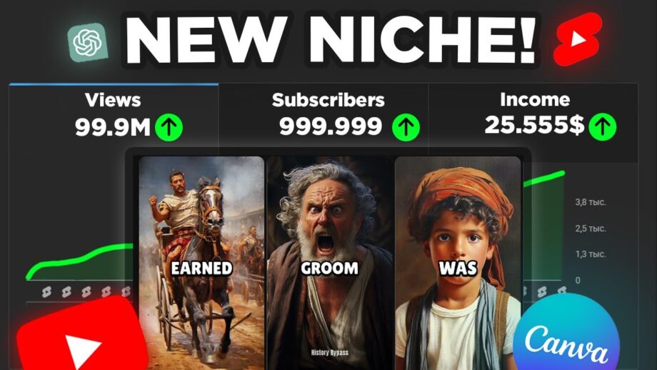 2024's Faceless YouTube Channel Niche: AI Automation, Viral Shorts, $500/Day Monetization Unveiled!