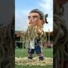 Ronaldo or Messi fight with burger 🍔 #animation #ai