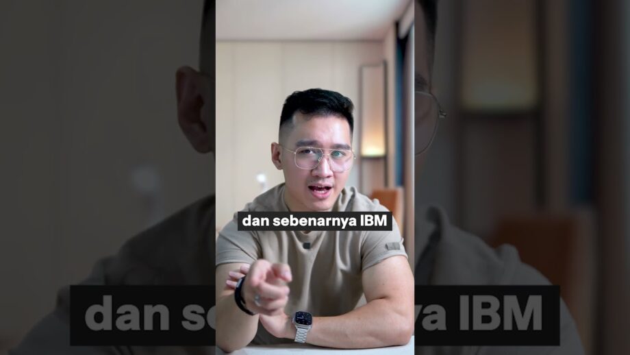 7.500 Karyawan IBM DIGANTI SAMA AI? #raymondchin #ai #artificialintelligence #layoffs