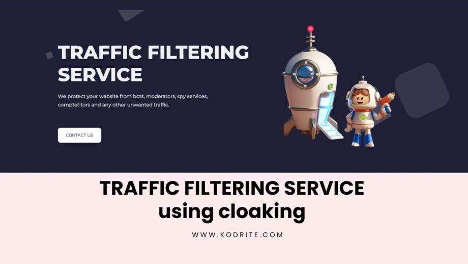 Shopify Cloaking Traffic Filtering Service #cloaking