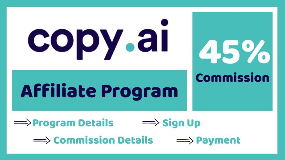 Copy.ai Affiliate Program [2024] | Earn Money from Copy.ai