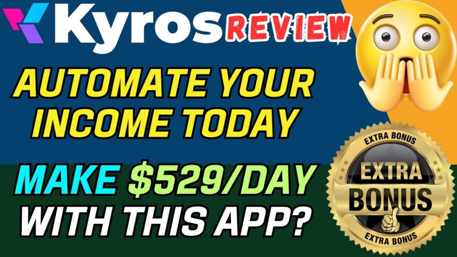 Kyros AI App Review | Detailed Information | Affiliate Marketing Automation Tool | Make Money Online