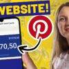 Make $1370+ Per WEEK With Pinterest Affiliate Marketing (NO WEBSITE!)