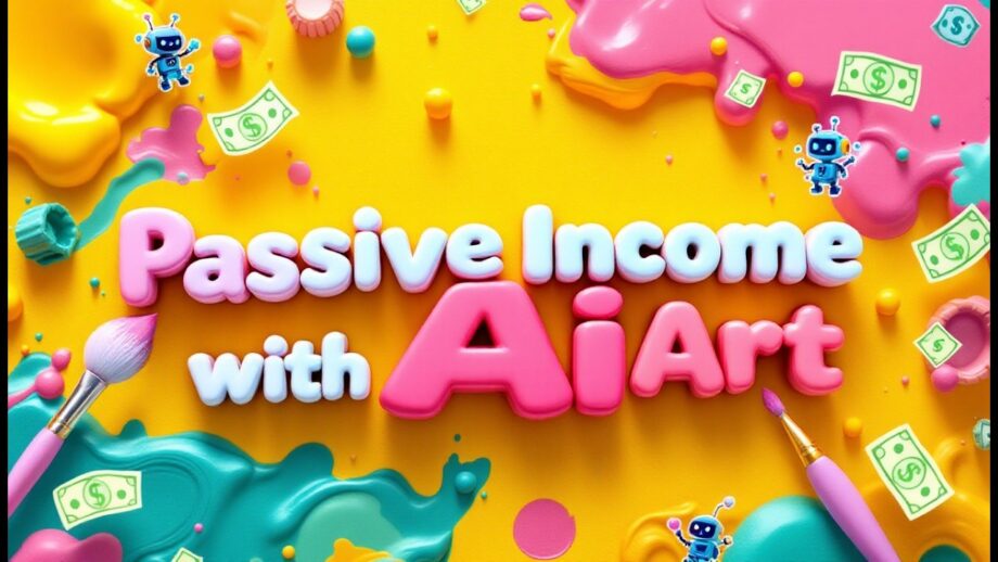 The Easiest Way to Earn Passive Income Using AI Art