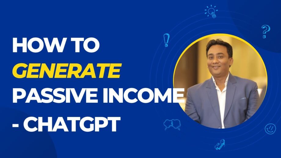 How to Generate Passive Income through ChatGPT | AI | Automation | Learning| knowflix
