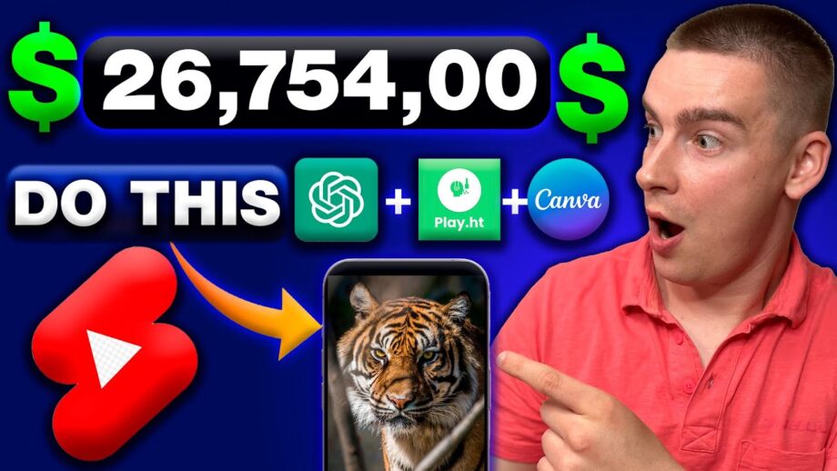 PASSIVE Income With AI Automated Youtube Channel Using 5 FREE Tools (Chatgpt &  Canva)