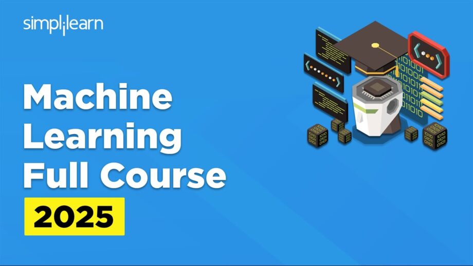 Machine Learning Full Course | Machine Learning Tutorial | Python for Machine Learning | Simplilearn