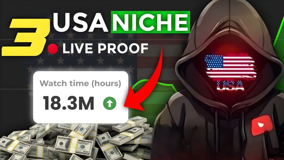 Top 3 USA Faceless Channel Create MONETIZABLE AI Videos  | Live Proof Earning | High RPM Channels |