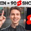 How to Generate 90 YouTube Shorts in 30 Minutes Using AI