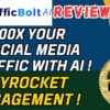 TrafficBolt AI Review | Best AI Tool For Social Media Automation, Marketing & Traffic | Online Money