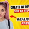 Create Ai Influencer - Virtual Influencer | Ai Instagram Model 🔥 | Step By Step Guide and Free ✅